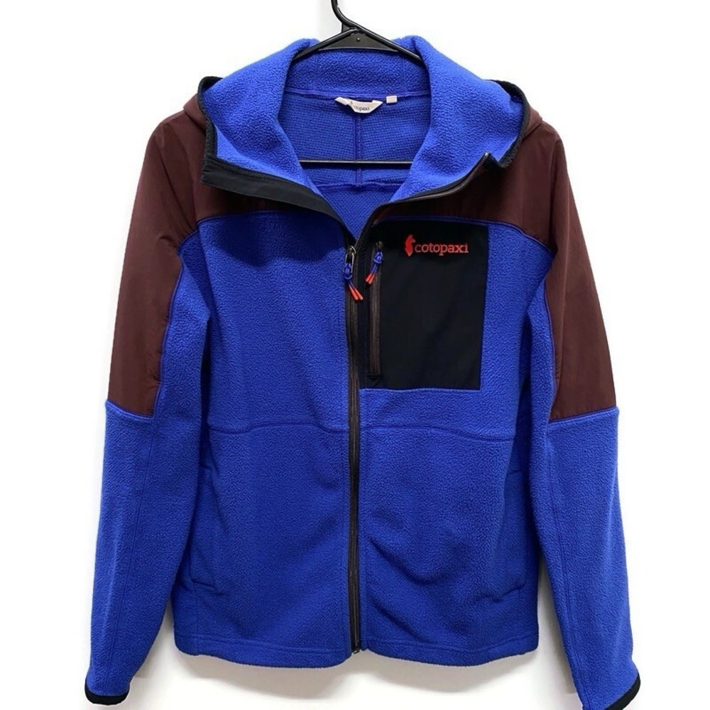 Cotopaxi Abrazo Purple & Maroon Women's M Hooded Full Zip Fleece Jacket Gorpcore